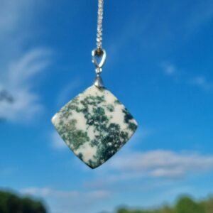 Pendentif Agate Arbre