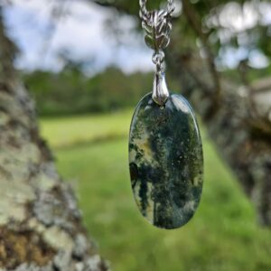Pendentif Agate Mousse