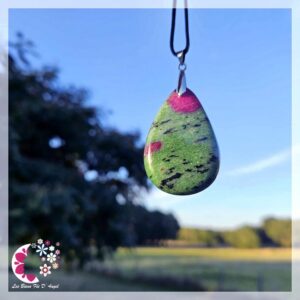 Pendentif Rubis Zoïsite - 49mm