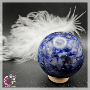 SPHÈRE SODALITE seule- DIAMÈTRE 50mm