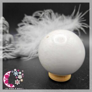 SPHÈRE SCOLECITE seule - DIAMÈTRE 47mm